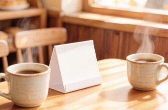 Тейбл-тенты с деревянным основанием: как подготовить заказ для кафе